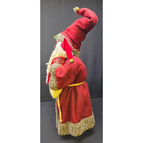 Santa Clause & Snowman Tree Topper or Table Top Holiday Decor 18" - Picture 5 of 9